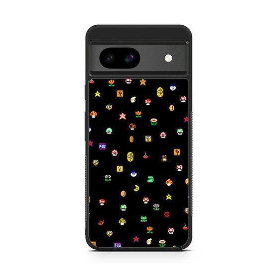 Super Mario Items Google Pixel 8a Case