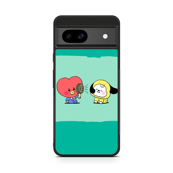 Tata and Chimmy BT21 Google Pixel 8a Case