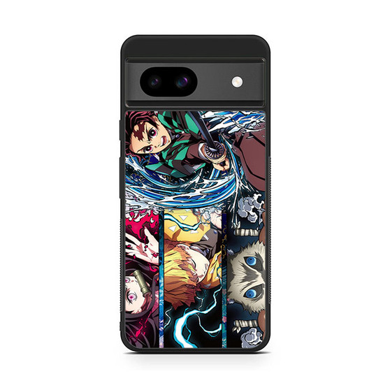 Demon Slayer Tanjiro Zenitsu Nezuko Inosuke Google Pixel 8a Case