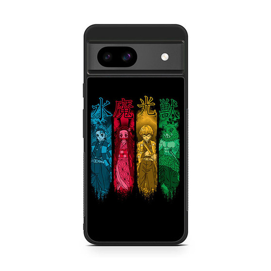 Kimetsu No Yaiba in Neon Art Google Pixel 8a Case
