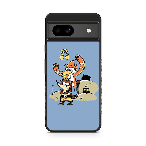 Rigby And Mordecai As Banjo And Kazooie Google Pixel 8a Case