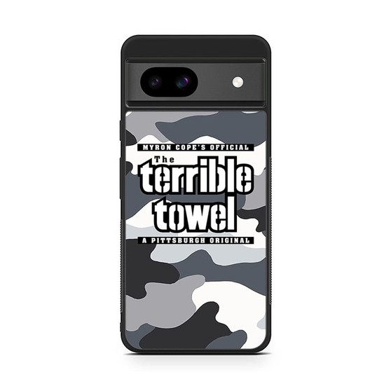 The Terrible Towel Pittsburgh Steelers in Camo Google Pixel 8a Case