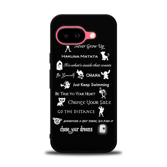 All Disney QUOTES Google Pixel 9a Case