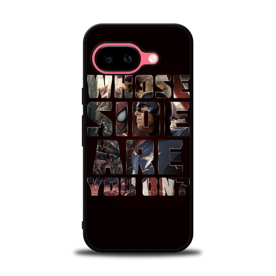 Captai america who side are you Google Pixel 9a Case
