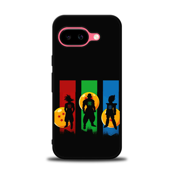 Dragon Ball Goku Picolo and Vegeta Google Pixel 9a Case
