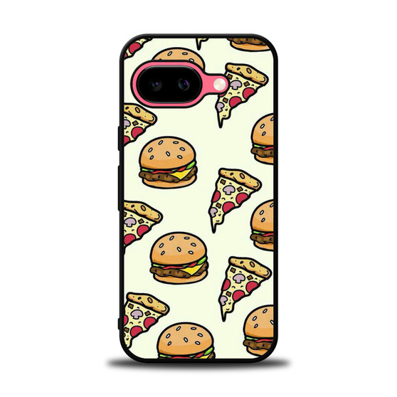 Pizza And Humbergers Collages Google Pixel 9a Case