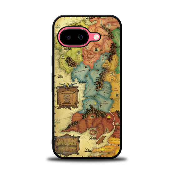 The Lord of The Rings map Google Pixel 9a Case