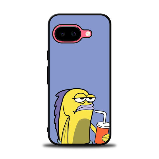 Spongebob Square Pants a Drinking Fish Google Pixel 9a Case