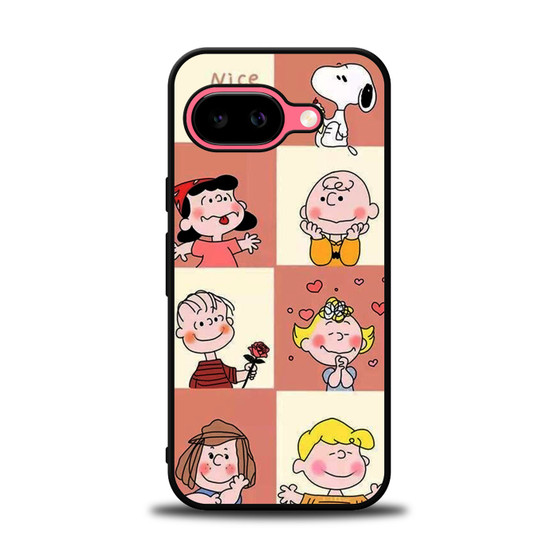 Snoopy All Characters Google Pixel 9a Case