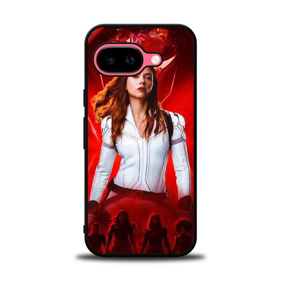 Black widow white suit Google Pixel 9a Case