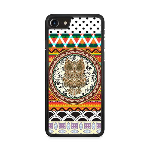 owl aztec collage iPhone 8 | iPhone 8 Plus Case