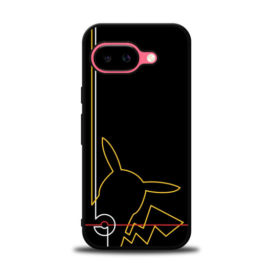 Pikachu pokemon line Google Pixel 9a Case