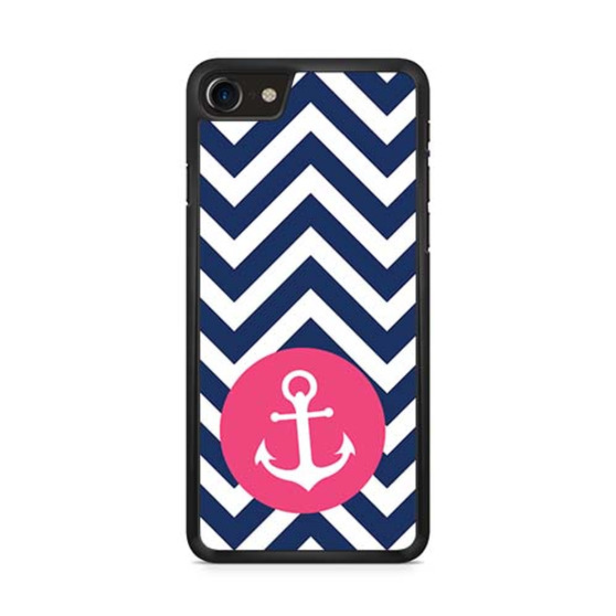 Pink Anchor Chevron iPhone 8 | iPhone 8 Plus Case