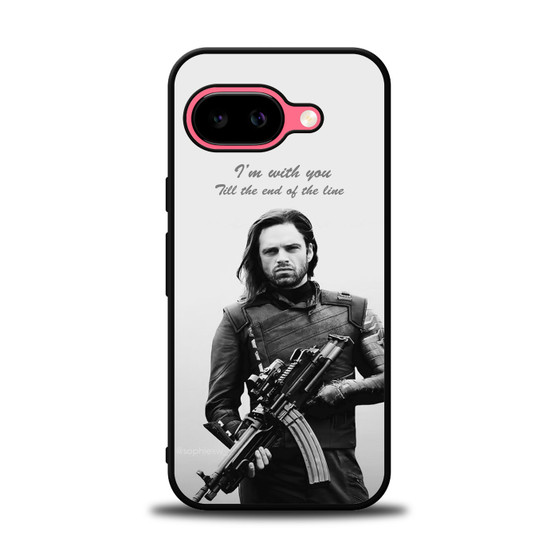 The avengers bucky quote Google Pixel 9a Case