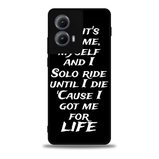 Bebe Rexha Quotes  Motorola Moto Edge 5G 2024/ Moto Edge 5G 2025 Case