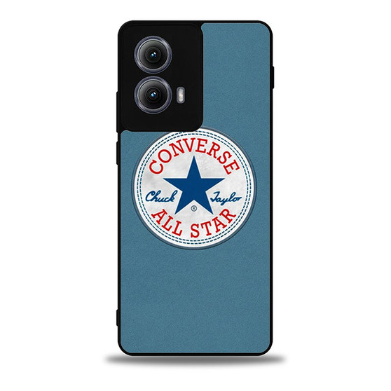 blue texture converse Motorola Moto Edge 5G 2024/ Moto Edge 5G 2025 Case
