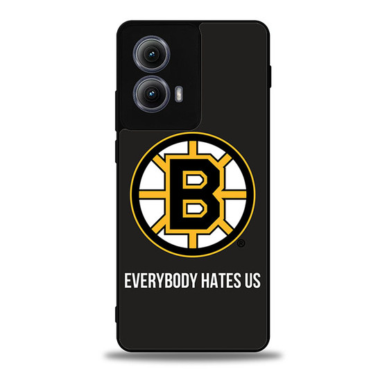 Boston Bruins Everybody Hates Us Motorola Moto Edge 5G 2024/ Moto Edge 5G 2025 Case