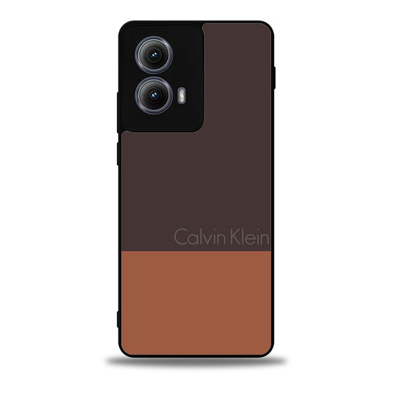 Calvin Klein Brown Mix Motorola Moto Edge 5G 2024/ Moto Edge 5G 2025 Case