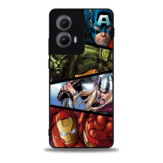 Captain America and Hulk and Thor and Iron man Motorola Moto Edge 5G 2024/ Moto Edge 5G 2025 Case