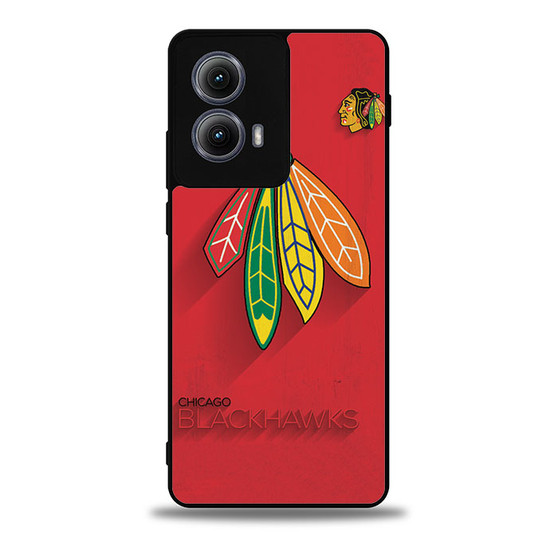 chicago blackhawks logo poster Motorola Moto Edge 5G 2024/ Moto Edge 5G 2025 Case