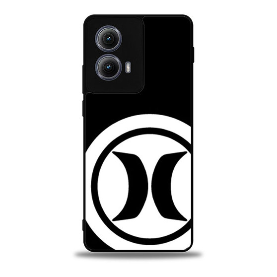 Hurley Black Logo Motorola Moto Edge 5G 2024/ Moto Edge 5G 2025 Case