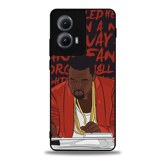 Kanye West On desk Motorola Moto Edge 5G 2024/ Moto Edge 5G 2025 Case