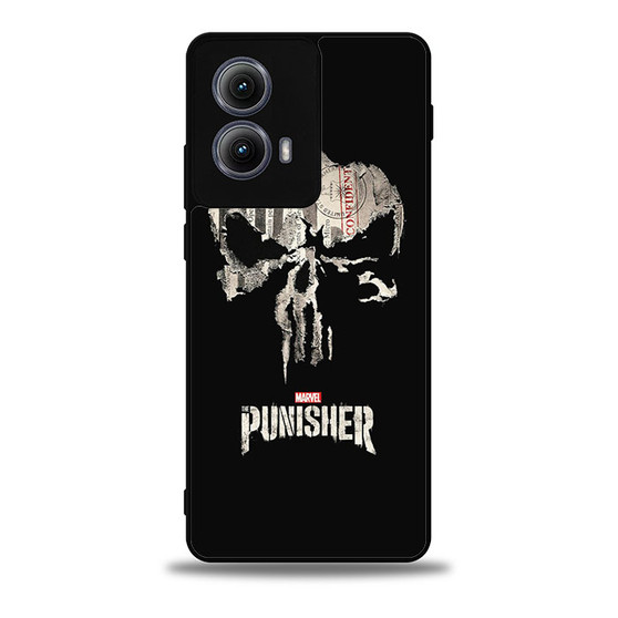 Marvel The Punisher Logo Motorola Moto Edge 5G 2024/ Moto Edge 5G 2025 Case