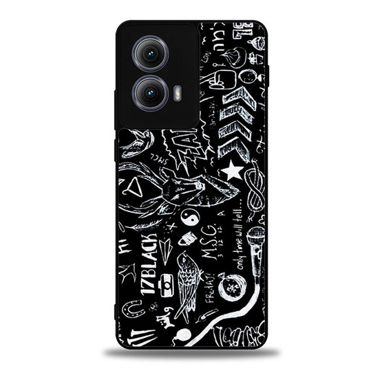 one direction tatto Motorola Moto Edge 5G 2024/ Moto Edge 5G 2025 Case