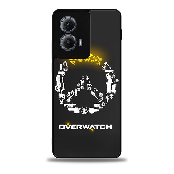 Overwatch's Logo Weapons Pattern Motorola Moto Edge 5G 2024/ Moto Edge 5G 2025 Case