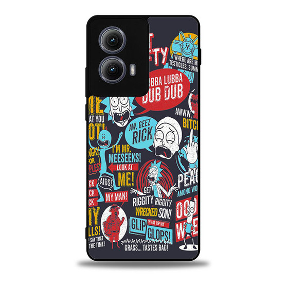 Rick And Morty 8 Motorola Moto Edge 5G 2024/ Moto Edge 5G 2025 Case