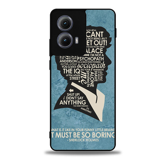 sherlock it must be so boring 1 Motorola Moto Edge 5G 2024/ Moto Edge 5G 2025 Case