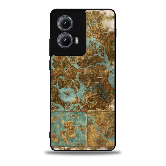 The Witcher map Motorola Moto Edge 5G 2024/ Moto Edge 5G 2025 Case