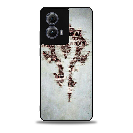 WARCRAFT Logo Motorola Moto Edge 5G 2024/ Moto Edge 5G 2025 Case