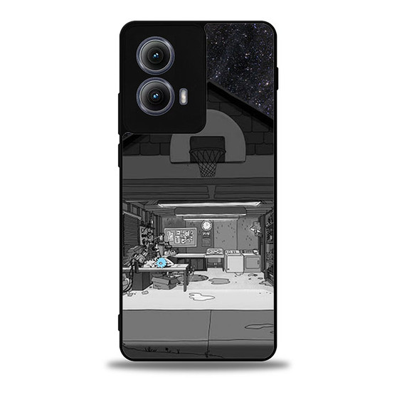Rick and Morty in Garage Motorola Moto Edge 5G 2024/ Moto Edge 5G 2025 Case