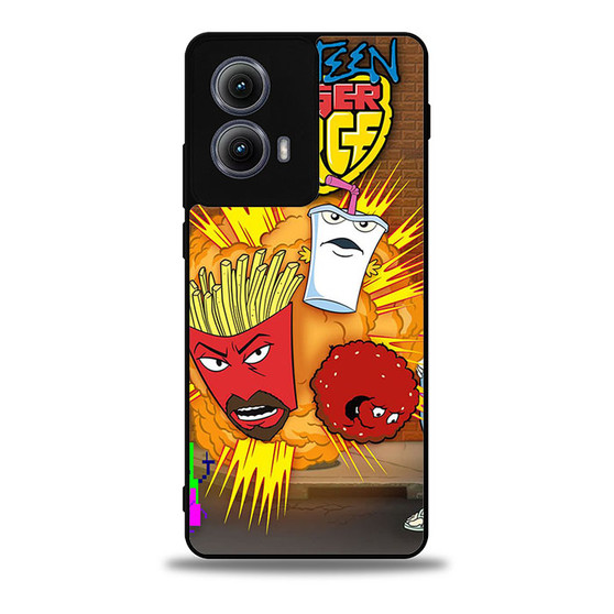 Aqua teen hunger force show Motorola Moto Edge 5G 2024/ Moto Edge 5G 2025 Case