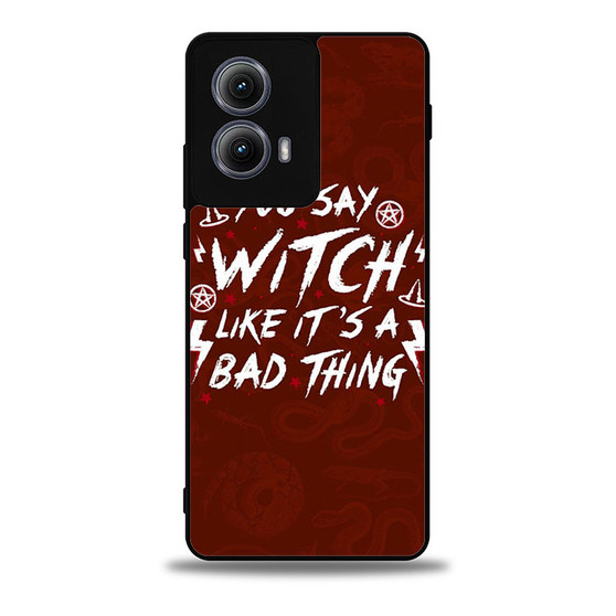 Chilling Adventures of Sabrina Quotes Motorola Moto Edge 5G 2024/ Moto Edge 5G 2025 Case
