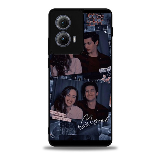 Cobra Kai Miguel and Samantha Motorola Moto Edge 5G 2024/ Moto Edge 5G 2025 Case