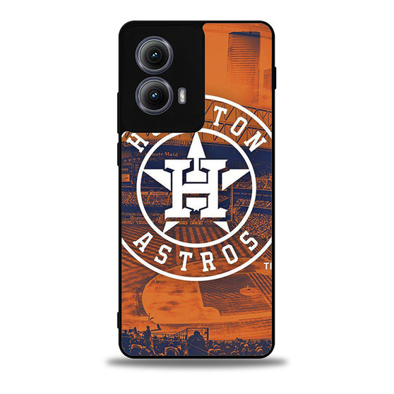 Houston Astros Baseball Motorola Moto Edge 5G 2024/ Moto Edge 5G 2025 Case
