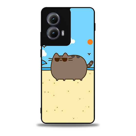 Pusheen Beach Motorola Moto Edge 5G 2024/ Moto Edge 5G 2025 Case