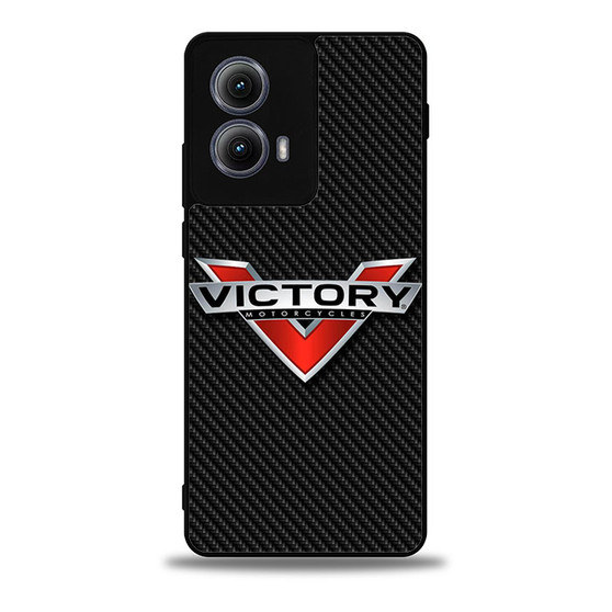 Victory Motorcycles Carbon Motorola Moto Edge 5G 2024/ Moto Edge 5G 2025 Case