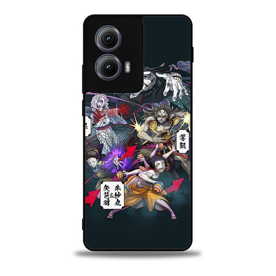 Demon Slayer Twelve Moon Demons Motorola Moto Edge 5G 2024/ Moto Edge 5G 2025 Case
