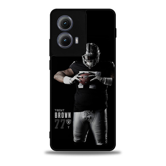 Raiders Trent Brown Motorola Moto Edge 5G 2024/ Moto Edge 5G 2025 Case