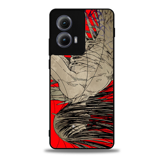 Attack on Titan Final Titan Eren in Red Motorola Moto Edge 5G 2024/ Moto Edge 5G 2025 Case