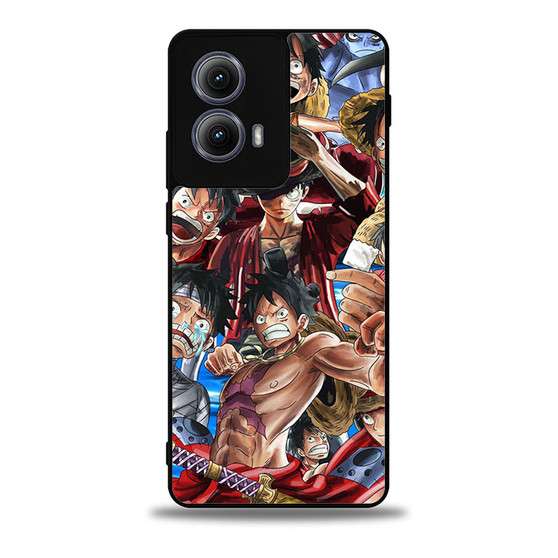 One Piece Luffy Collages 2 Motorola Moto Edge 5G 2024/ Moto Edge 5G 2025 Case
