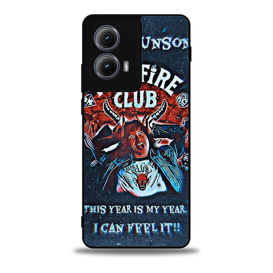 Stranger Things Eddie Munson Hellfire Club Motorola Moto Edge 5G 2024/ Moto Edge 5G 2025 Case