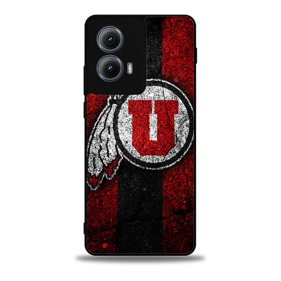 Utah Utes american football team Motorola Moto Edge 5G 2024/ Moto Edge 5G 2025 Case