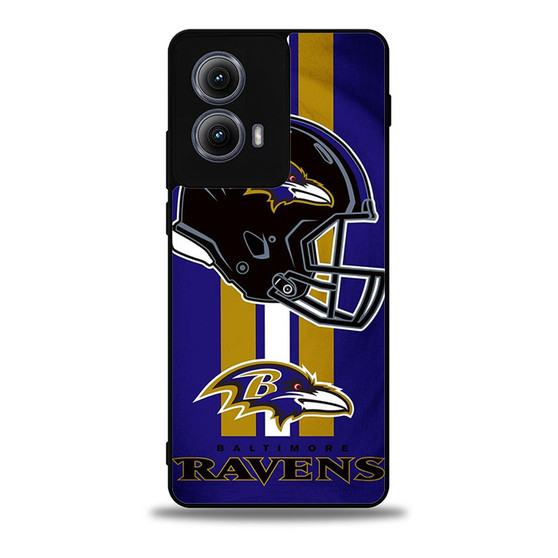 Baltimore Ravens Helmet Motorola Moto Edge 5G 2024/ Moto Edge 5G 2025 Case
