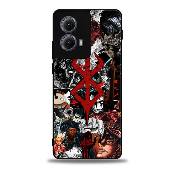 Berserk Logo Collages Motorola Moto Edge 5G 2024/ Moto Edge 5G 2025 Case