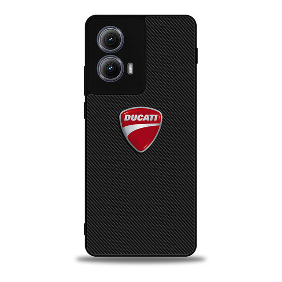 Ducati carbon style Motorola Moto Edge 5G 2024/ Moto Edge 5G 2025 Case