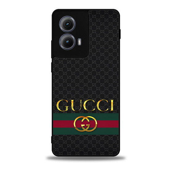 Gucci signature pattern Motorola Moto Edge 5G 2024/ Moto Edge 5G 2025 Case